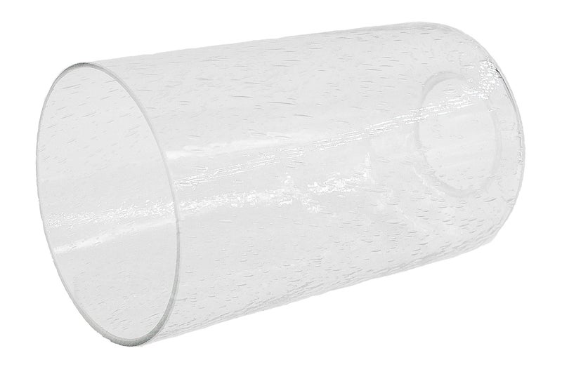 LEDUPDATES Bubble Seeded Glass Shade, LEDupdates 3 Packs Clear Cylinder for Light Fixture Glass replacement 1" 5/8 fitter - Image 5